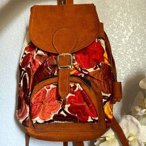 New Artisan made backpack with Beautiful Floral Embroidery 🌺🌼🌸